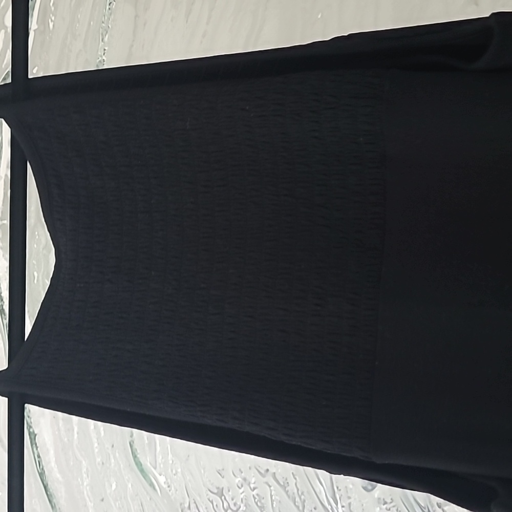 Anthropologie Bodycon Black Halter Maxi Dress Size XL - Picture 6 of 6